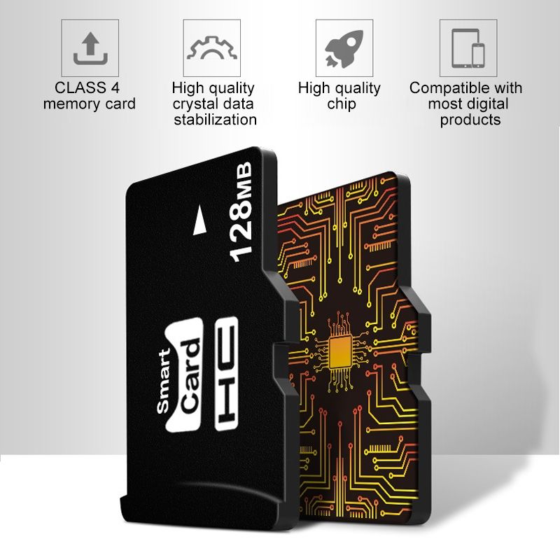 Eekoo 128MB CLASS 4 TF(Micro SD) Memory Card