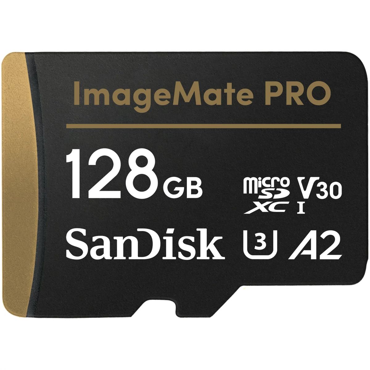 128GB ImageMate PRO MicroSDXC, V30, 4K UHD Micro SD Card