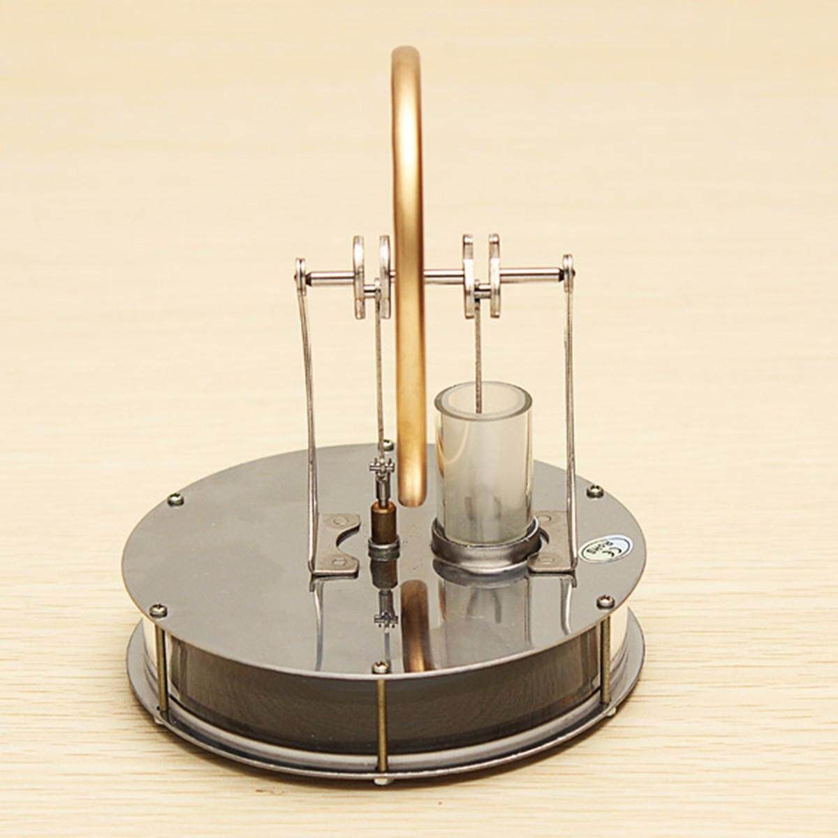 Solar Low Temperature Stirling Engine Model Cool Creative Fun Education Toy Gift