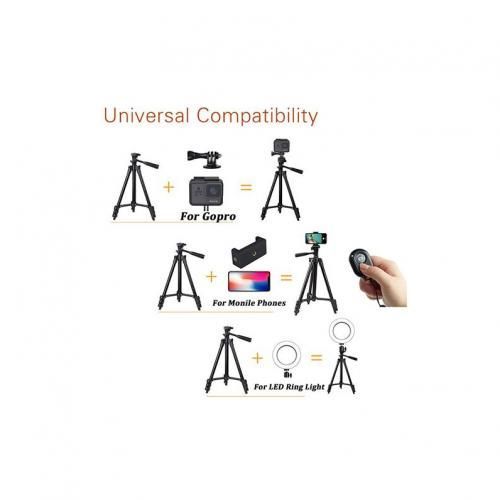 Phone/camera/ring Light/metal Tripod + Remote Control