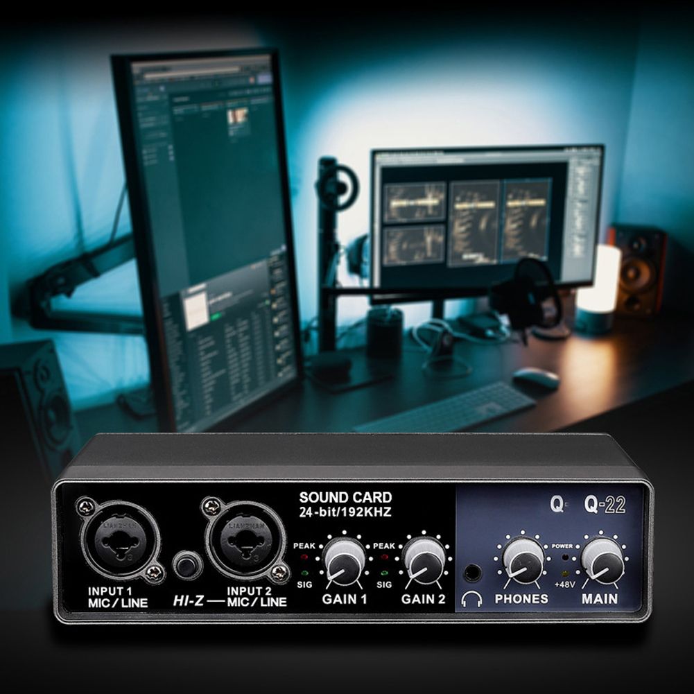 Professional Audio Sound Cards For Studio Recording