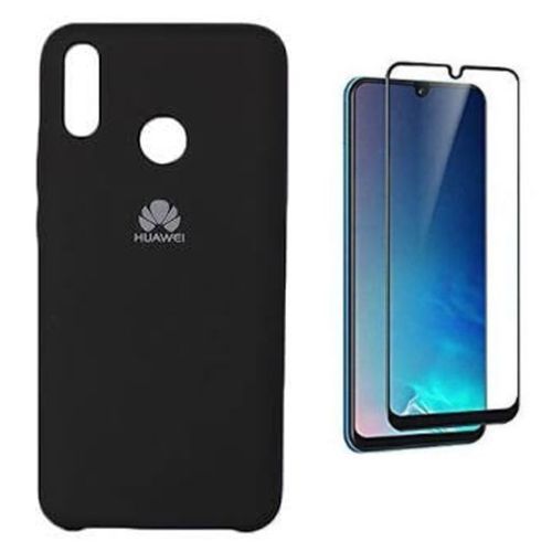 P30 Lite Clear View Silicone  Case + Screen Guard
