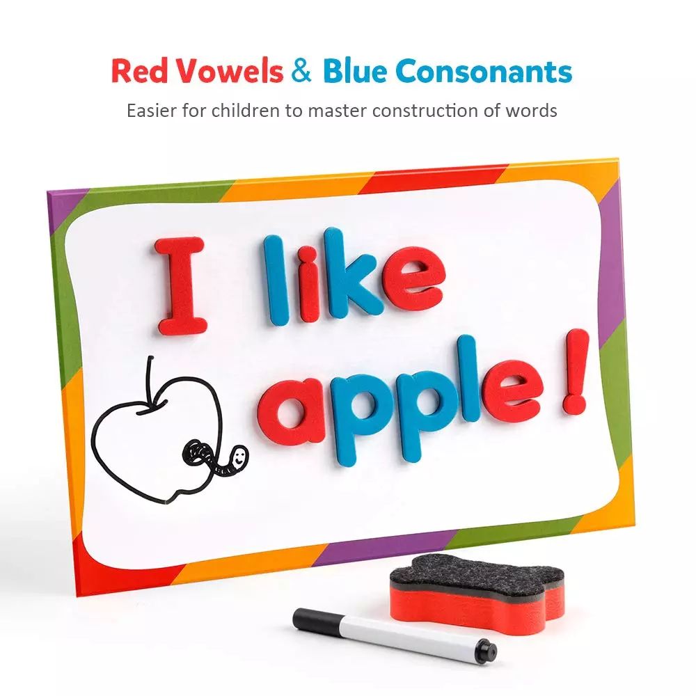 208 Magnetic Letters Alphabets Kit - Classroom & Home Learning