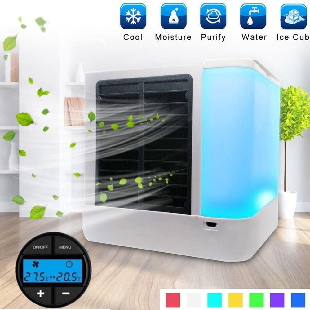 USB Mini Portable Air Conditioner Air Cooling Fan Air