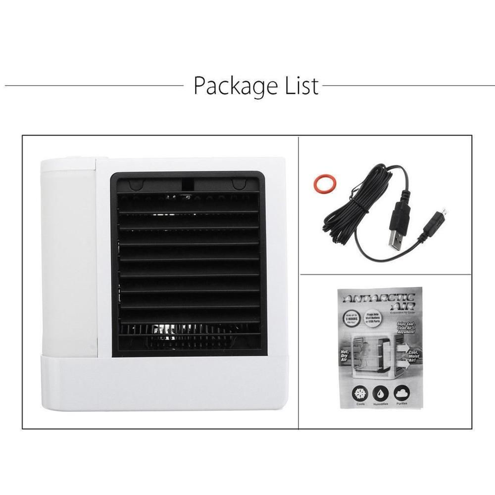 USB Mini Portable Air Conditioner Air Cooling Fan Air