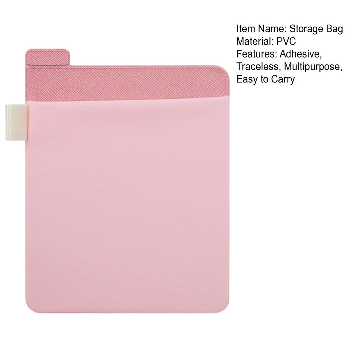 Storage Bag Laptop Accessories Portable Organizer Computer Peripherals Pink