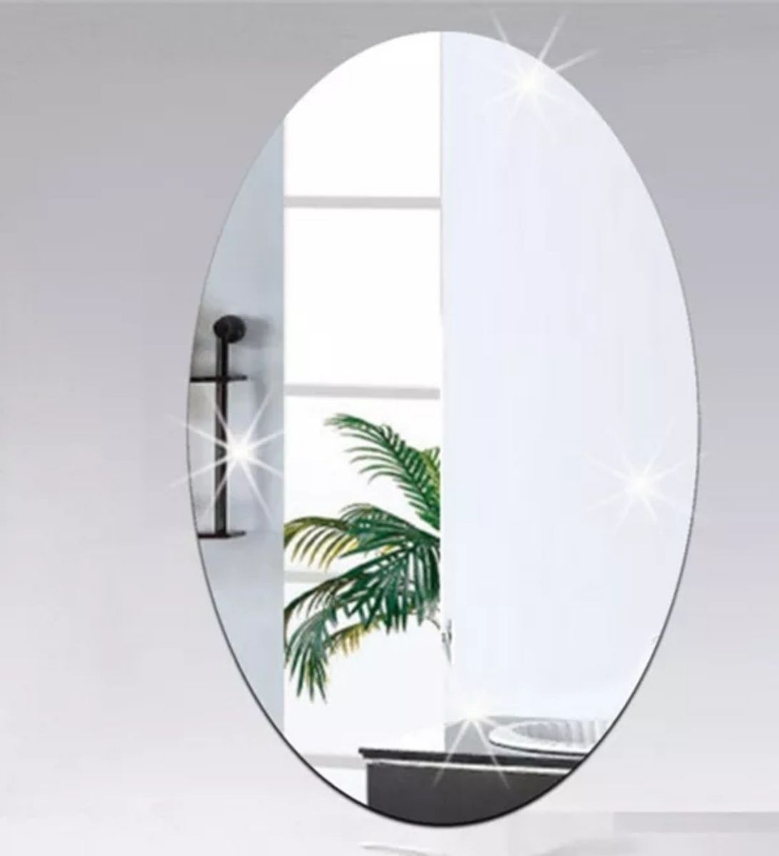 Removable Acrylic Mirror Wall Sticker