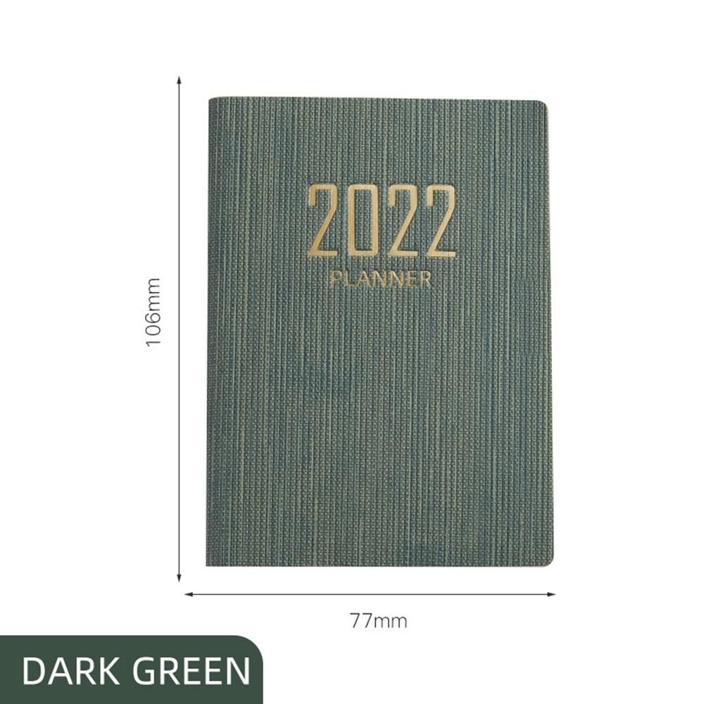 A7 2022 Planner English Version Agenda Notebook Goal Custom