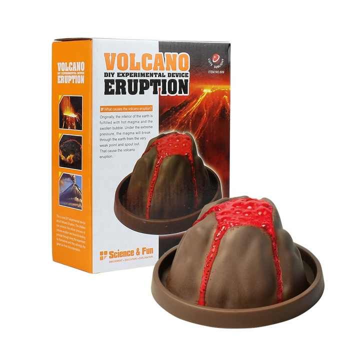 DIY Volcanic Eruption Science Experiment