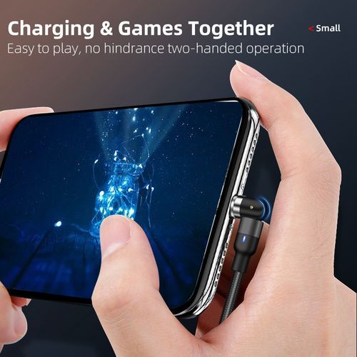 Round Magnetic Cable Plug Phone Microusb Android Charging