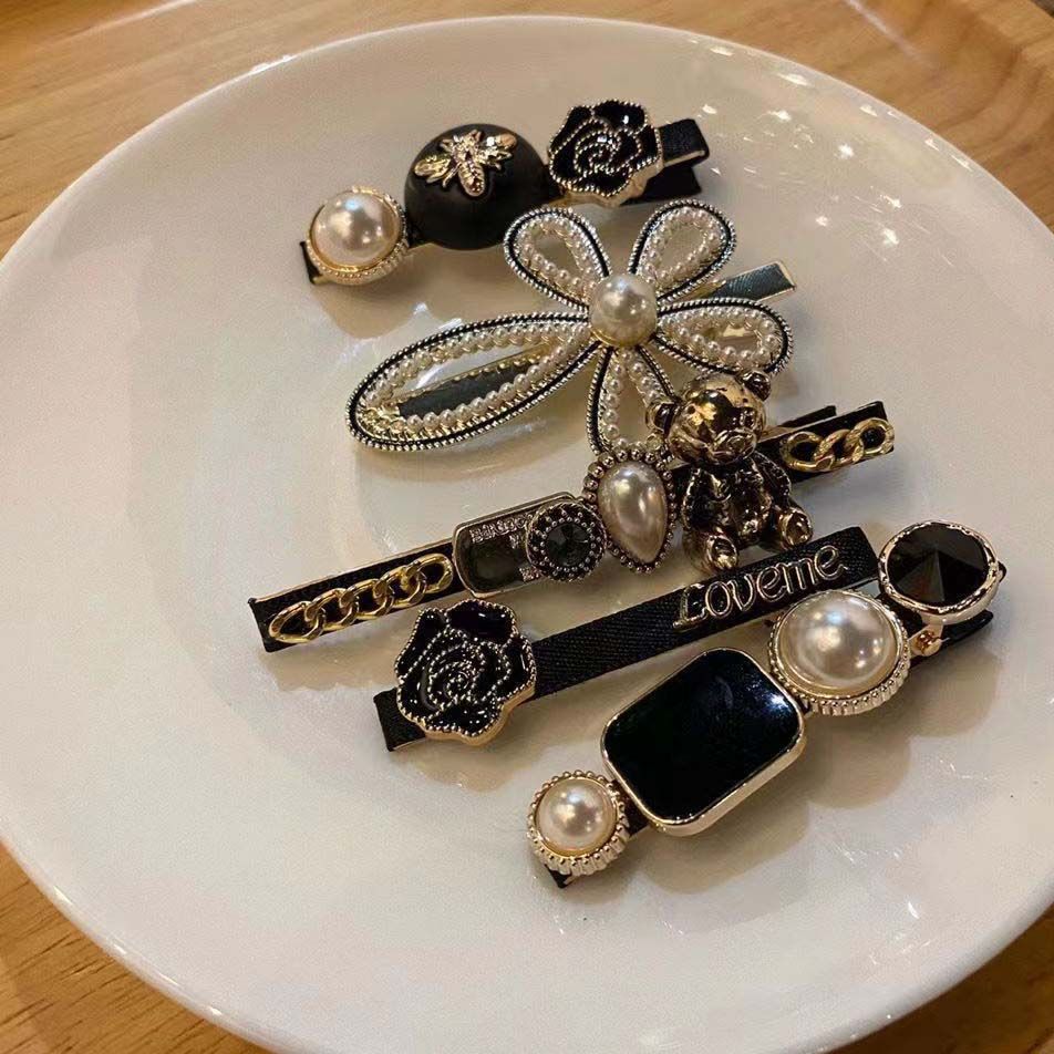 20PCS Multi Styles Girl's Hairpin Crystal Pearl Hair Clips