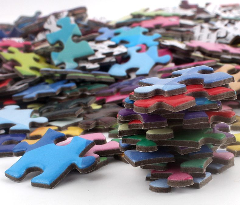 1000 Pcs Round Jigsaw Puzzle 65x65cm Moon