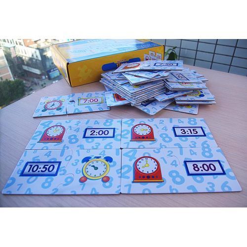 Match-it Time Telling Early Learning Puzzle For Children