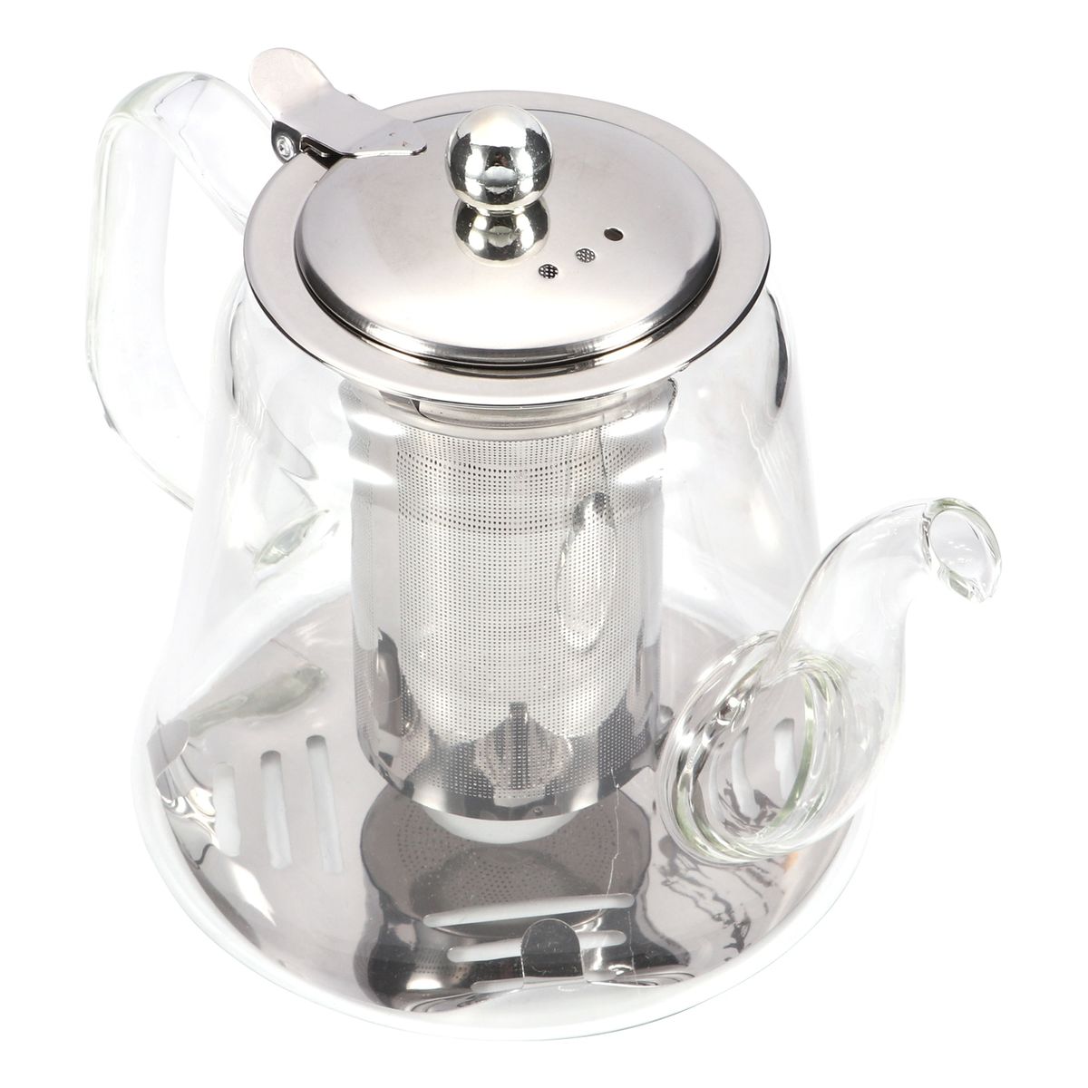 Borosilicate GlTeapot 1200ML GlTeapot Transparent High