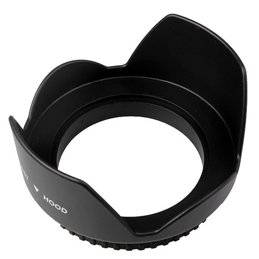 58mm Screw-In Flower Lens Hood For Canon Eos 1300d 1200d