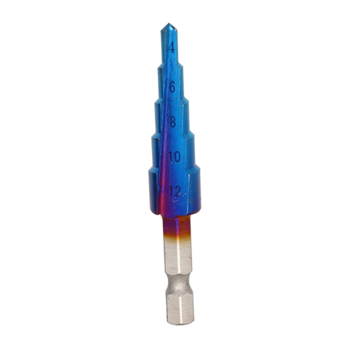 Milageto Blue Coated HSS  Drill Bit, Drilling Power Tools,
