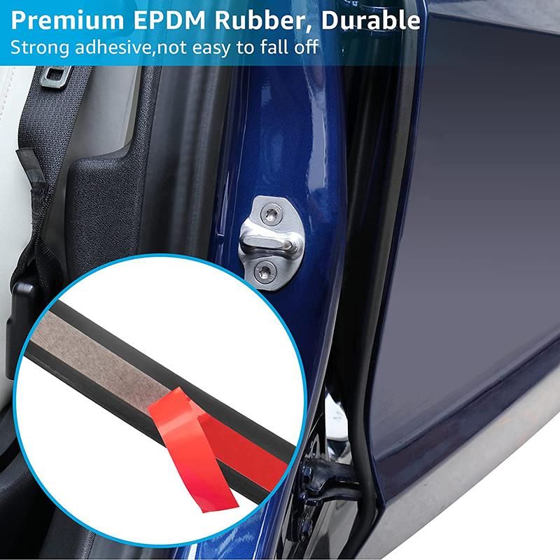 Tesla Model 3 S Car Door Seal Kit Soundproof Rubber Weather Strip Draft Wind Noise Reduction Kit For Tesla Model 3 S 2016-2022