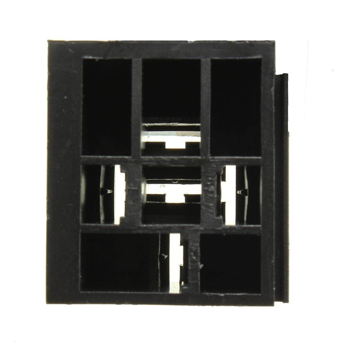 2 Pcs 40A AMP 12V 4 Pin Relay Socket Terminals Car Moto RELE Para Coche Barco ON/OFF