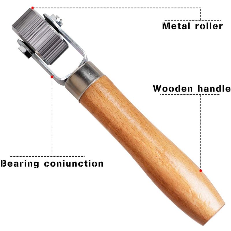 3 Pcs Car Sound Deadening Roller Metal Installation Tool