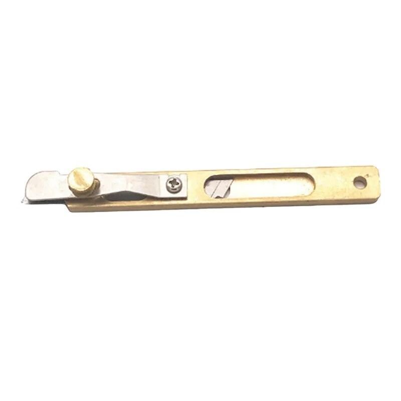 Cutting Accessories Durable Leather Craft Tools DIY Incision Cutter Brass/steel Trimming Tool With Blade