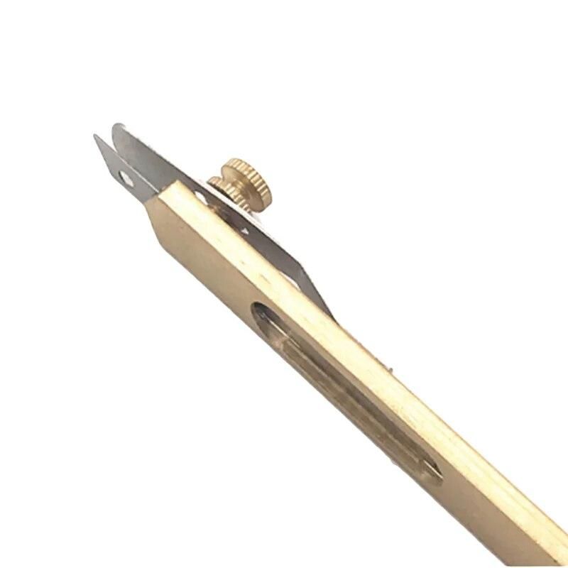 Cutting Accessories Durable Leather Craft Tools DIY Incision Cutter Brass/steel Trimming Tool With Blade