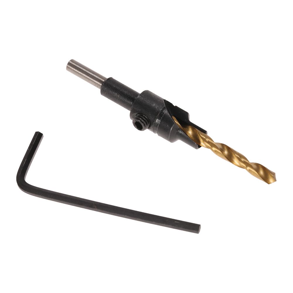 5pcs HSS Countersink Drill Cone Bit Set #6 #8 #10 #12 #14