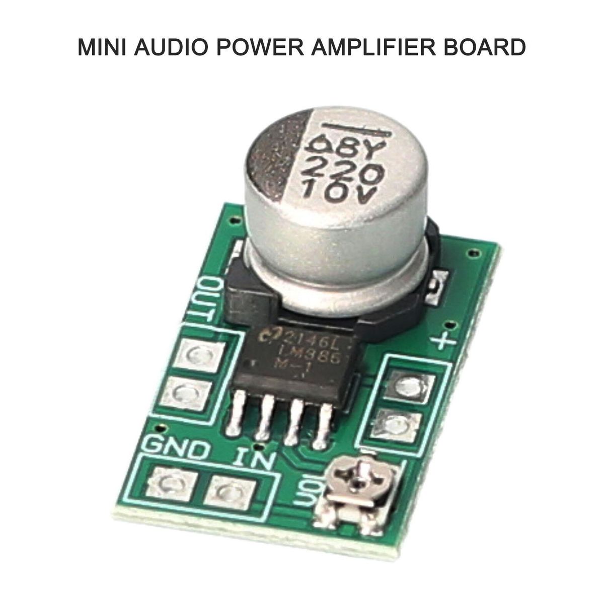 Mini Audio Power Amplifier Board, Micro AMP Module, Mini Micro Amp Audio Power Module