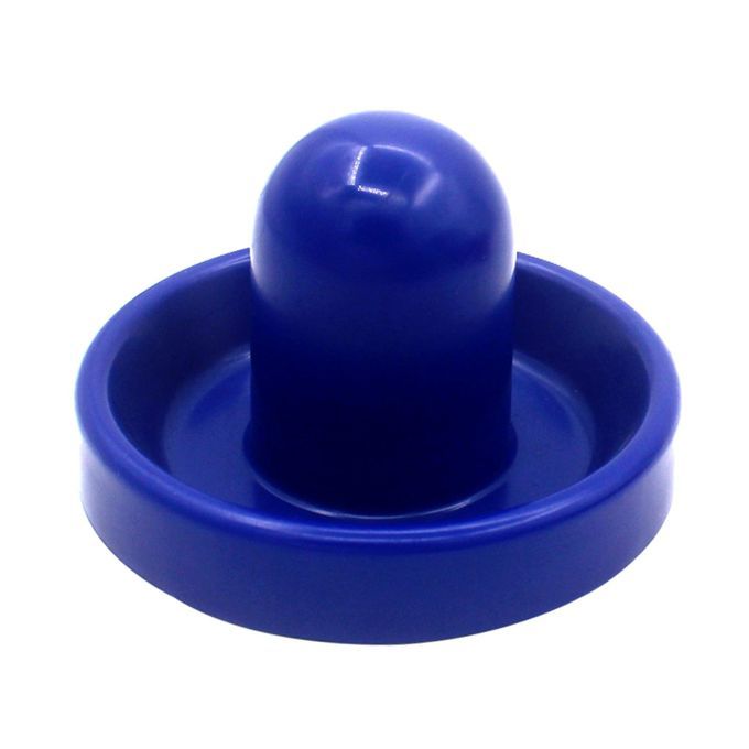 Air Hockey Pusher Large Size Goal Handles Striker Paddle Royal Blue