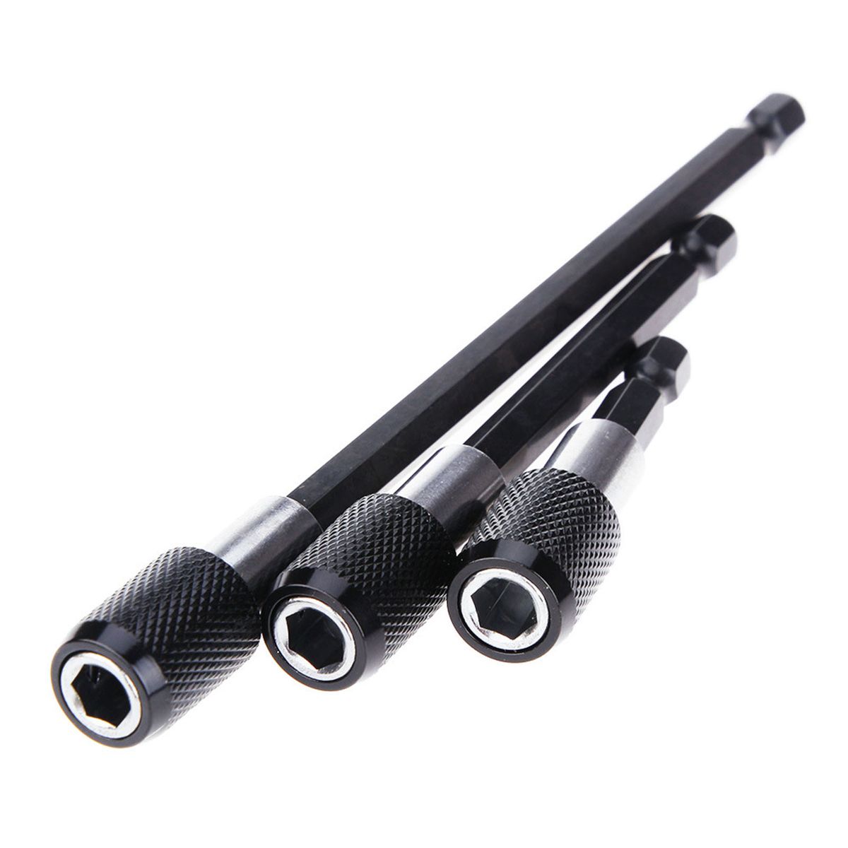 3Pcs Screwdriver Extension Bits Quick Release 1/4 Hex Shank
