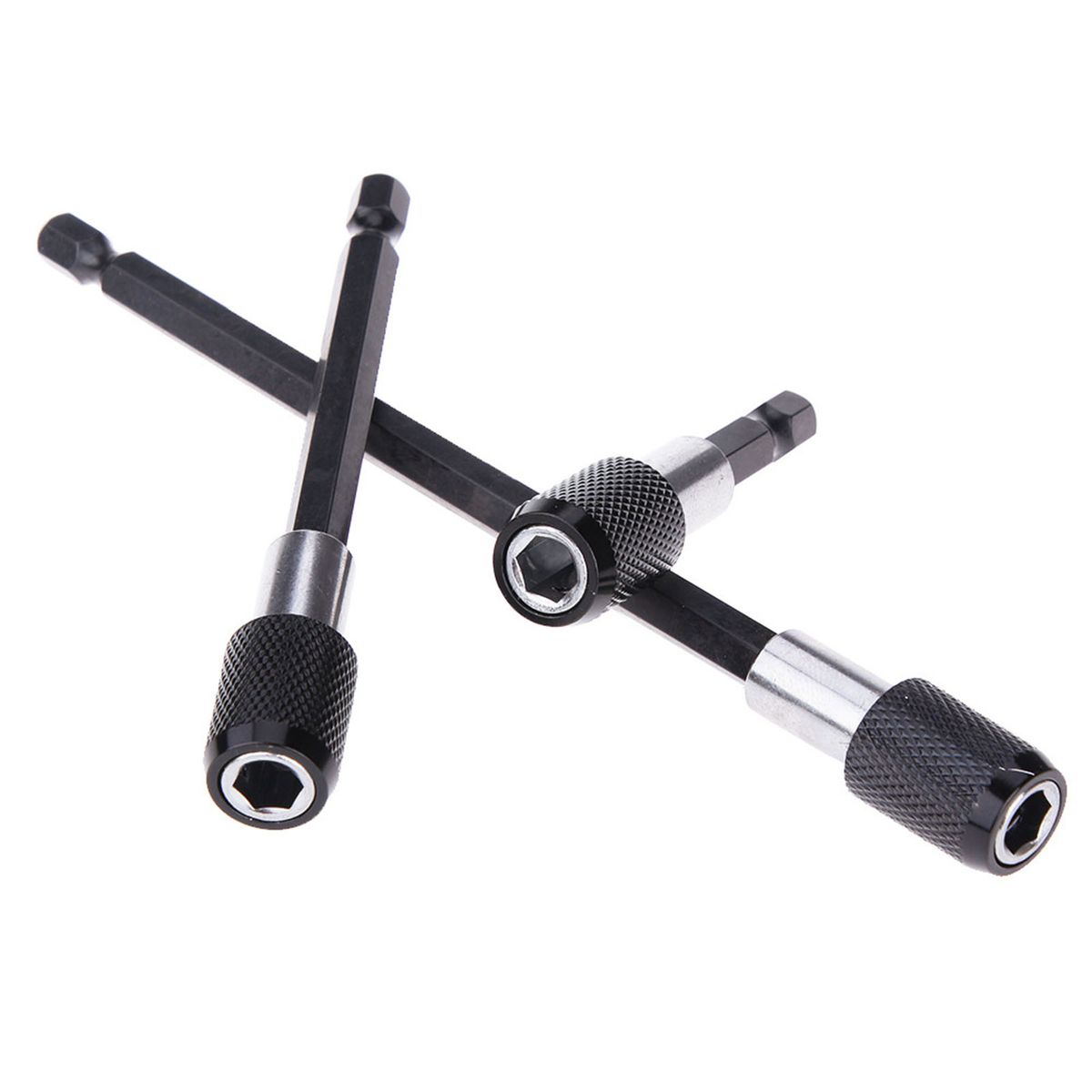 3Pcs Screwdriver Extension Bits Quick Release 1/4 Hex Shank