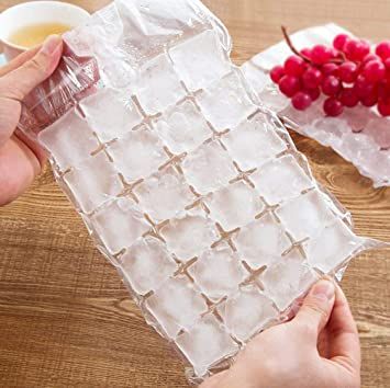 40 Ice Cube Bags - Makes 1120 Cubes