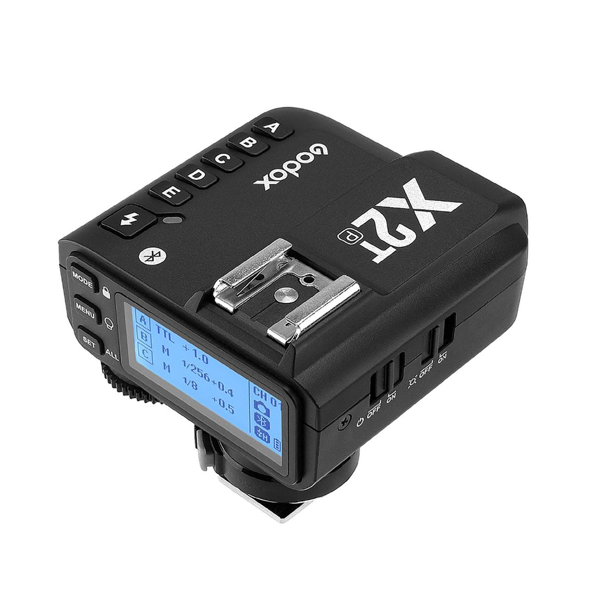Godox X2T-P TTL Wireless Flash Trigger 1/8000s HSS 2.4G Wireless Transmission Bluetooth Connection for Pentax K-1/645Z/K70/K50/KP/K-S2/K-3II for Godox V1 TT350S AD200 AD200Pro for iPhone X/8/8 Plus for HUAWEI P20 Pro/Mate 10 