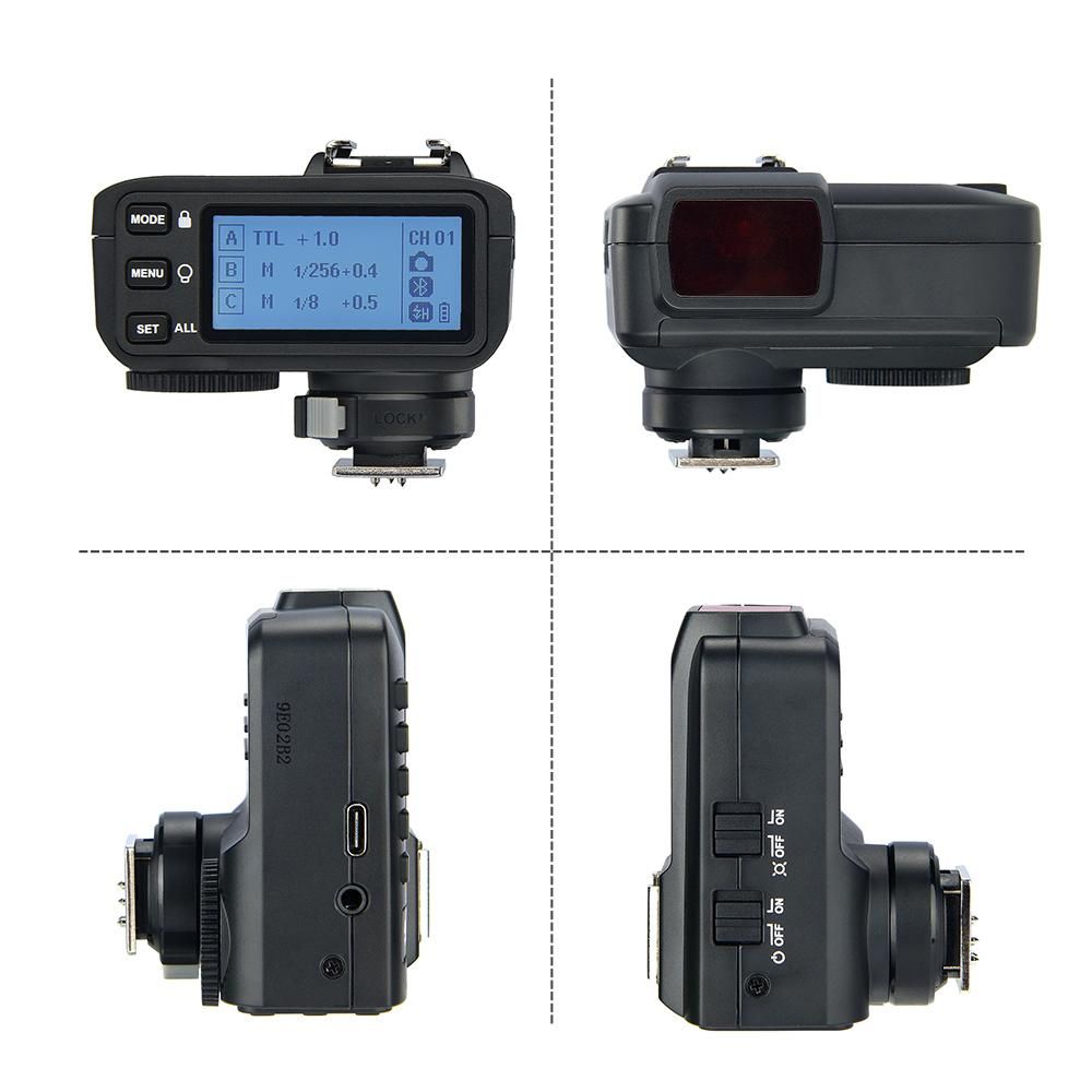 Godox X2T-P TTL Wireless Flash Trigger 1/8000s HSS 2.4G Wireless Transmission Bluetooth Connection for Pentax K-1/645Z/K70/K50/KP/K-S2/K-3II for Godox V1 TT350S AD200 AD200Pro for iPhone X/8/8 Plus for HUAWEI P20 Pro/Mate 10 