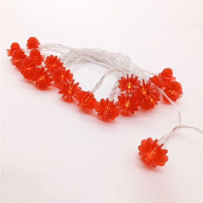 20  S Round Red Lanterns String Lights USB Fairy String Lights De Oration-red