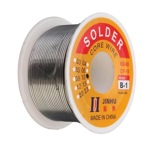 1mm 100g Solder Wire Tin Lead 60/40 Flux2.0% Reel Tube Rosin Core Iron