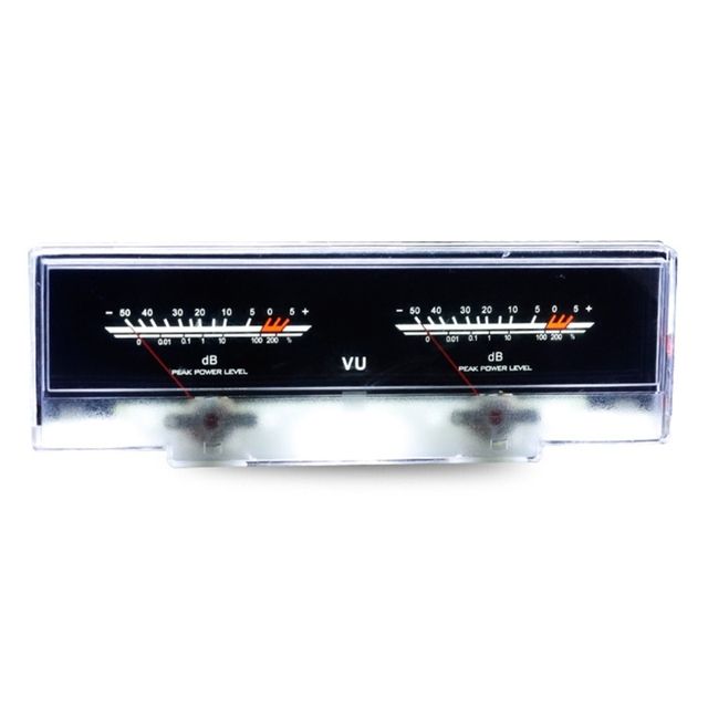 50lb Double Pointer Vu Meter Stereo Amplifier Boar