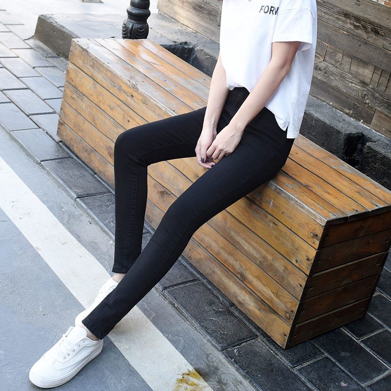 Matte Black Female Loose Short Sleeve Splicing Gauze Dress