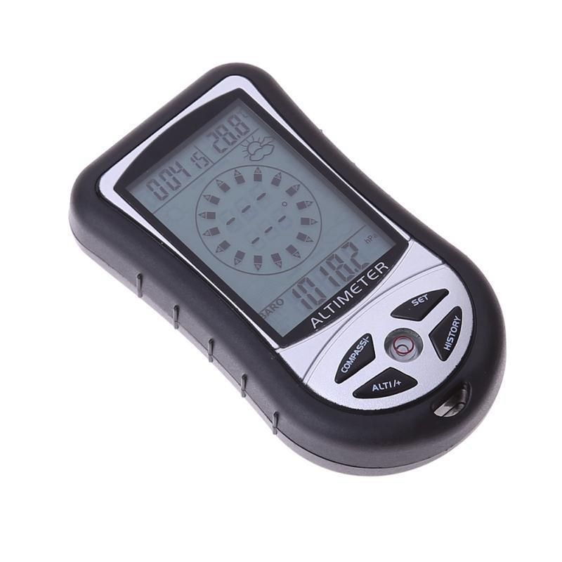 Barometer Portable 8-In-1 Hand-Held Electronic Altimeter