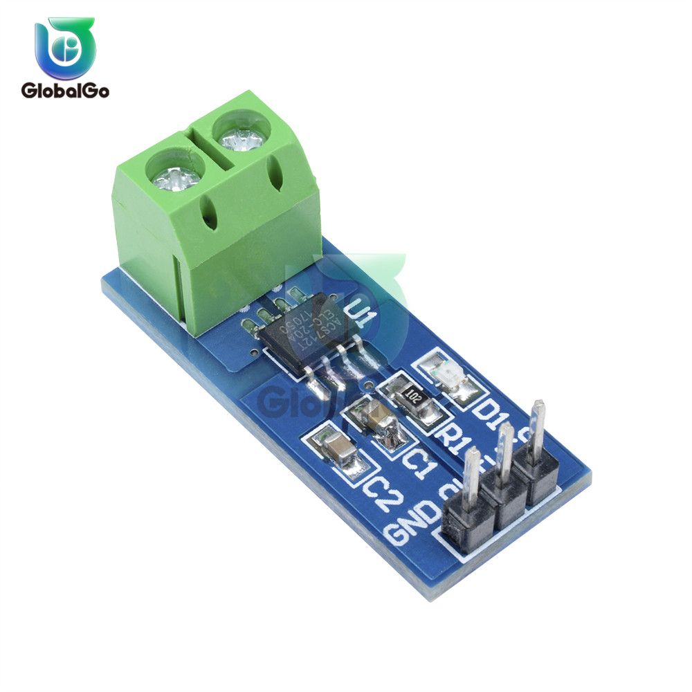 Acs712 5a 20a 30a Range Current Sensor Module Acs7