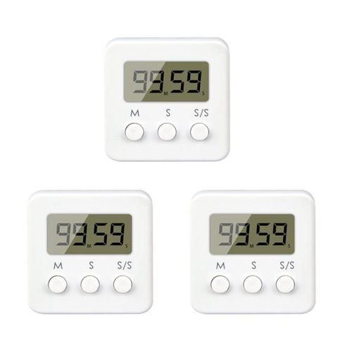 Digital Kitchen Timer,3Pcs Mini Short-Time