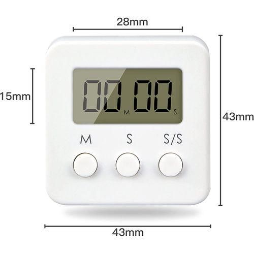 Digital Kitchen Timer,3Pcs Mini Short-Time