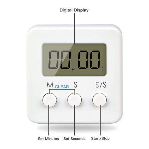 Digital Kitchen Timer,3Pcs Mini Short-Time