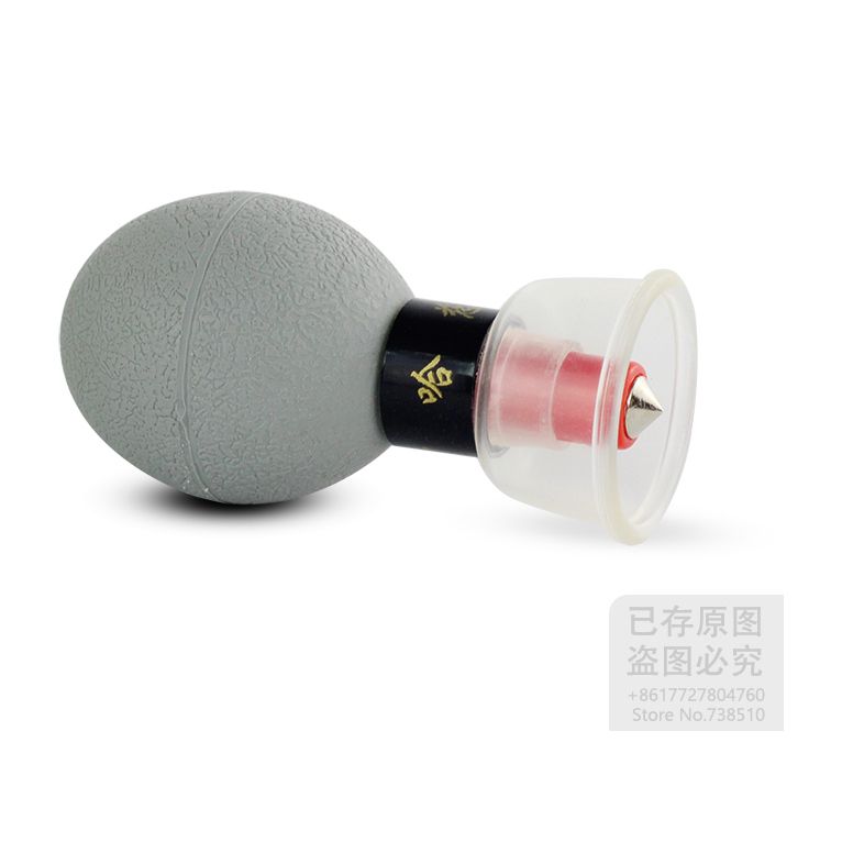 TCM Silver Magnetic Haci Set Suction 8 Cupping Cup Moxibustion Health And Therapy Acupressure Acupuncture Vacuum Household Care
