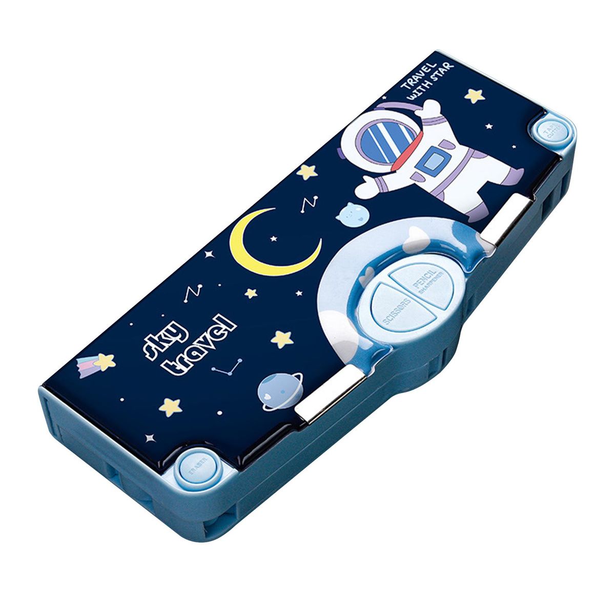 Pencil Case For   Supplies Middle School Astronaut