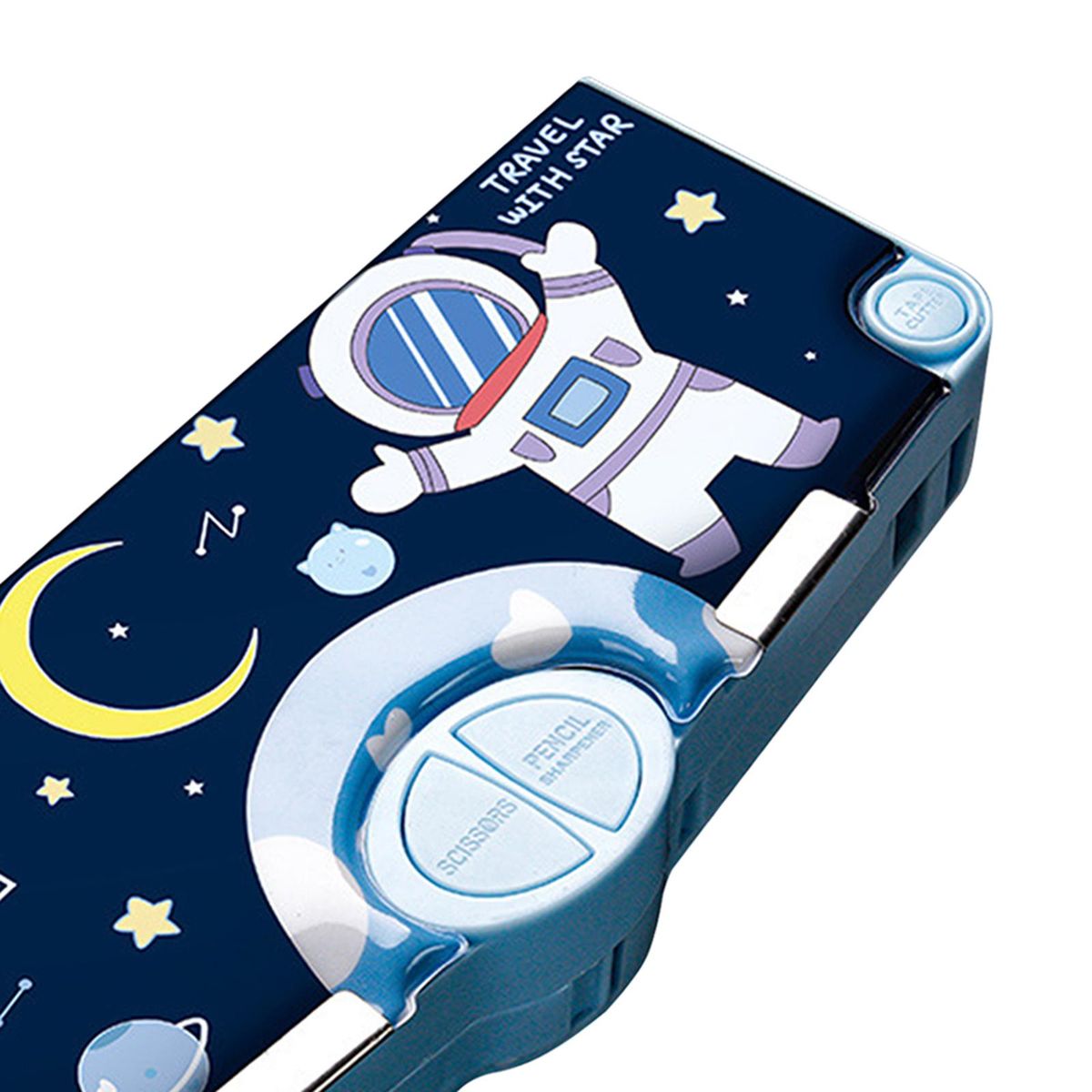 Pencil Case For   Supplies Middle School Astronaut