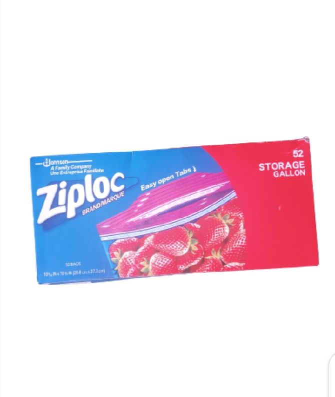 Ziplock Gallon Storage Bags - 52 Counts