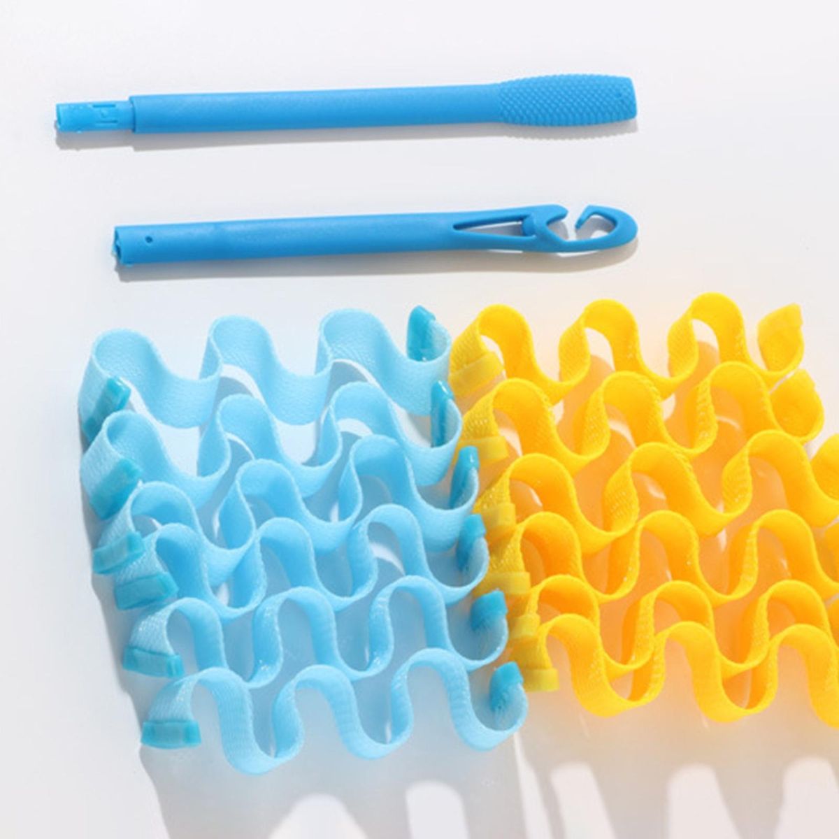 Hair Roller Kit Stretchy Hair Curling Kit Heatless Diy for Damage-free
