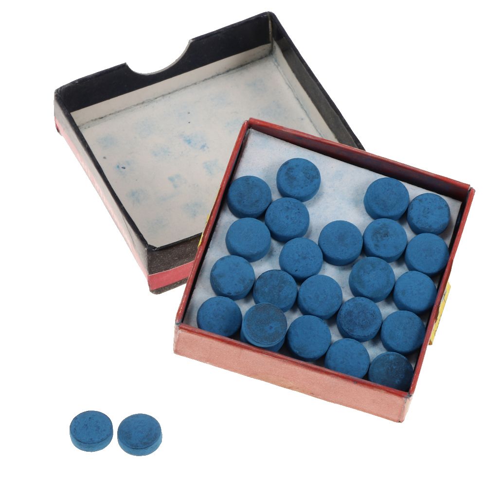 50Piece Billiard Pool  Tips  Pool Stick Replacement Tips 9mm