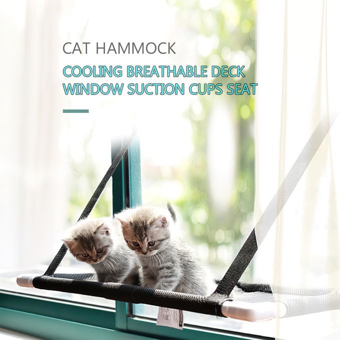 Cat Window Perch Hammock Bed Cooling Breathable Deck Window
