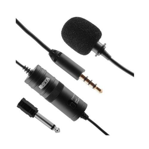 BY-M1 Clip-On Microphone For DSLR Camera/Smartphone/Video